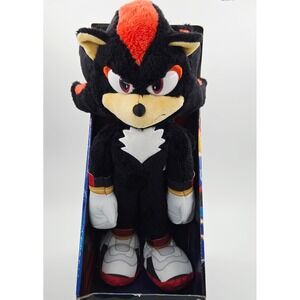 JAKKS Pacific Sonic the Hedgehog 3 Shadow Deluxe Plush 13" NEW
